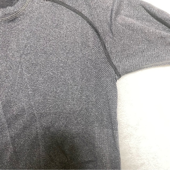 Lululemon Men’s Metal Vent Tech Long Sleeve Top Shirt Size Small Charcoal Gray - Picture 7 of 8